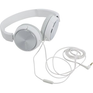 Купить Sony MDR-ZX310AP (белый) в Минске, доставка по Беларуси
