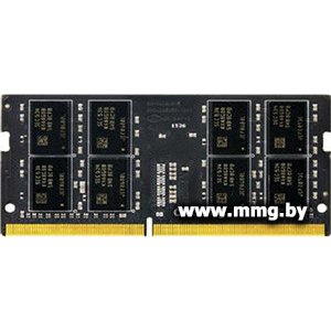 Купить SODIMM-DDR4 8Gb PC19200 TeamElite TED48G2400C16-S0 в Минске, доставка по Беларуси