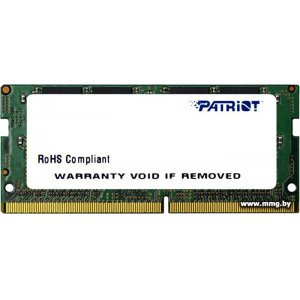 Купить SODIMM-DDR4 8GB PC4-17000 Patriot PSD48G213381S в Минске, доставка по Беларуси