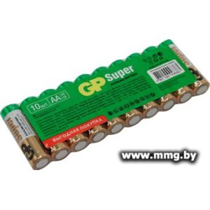 Купить Батарейка GP 15A-2CRB10 AA (10шт) в Минске, доставка по Беларуси