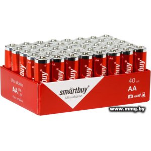 Купить Батарейка Smartbuy SBBA-2A40S (40 шт) в Минске, доставка по Беларуси