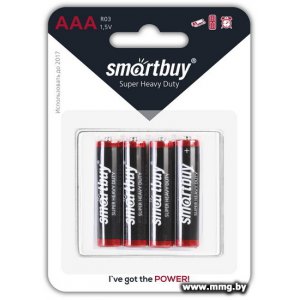Купить Батарейка Smartbuy SBBA-3A04B в Минске, доставка по Беларуси