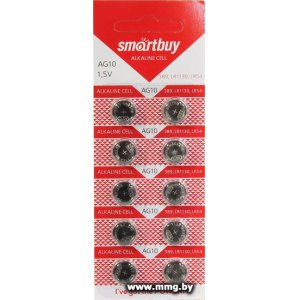 Батарейка Smartbuy SBBB-AG10-10B (1шт)