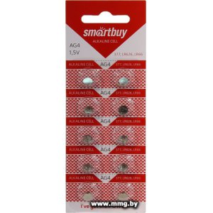 Батарейка Smartbuy SBBB-AG4-10B (1шт)