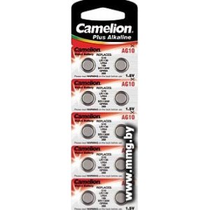 Купить Батарейка Camelion LR54 10 шт. [AG10-BP10] в Минске, доставка по Беларуси