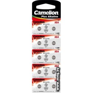 Купить Батарейки Camelion LR66 10 шт. [AG4-BP10] в Минске, доставка по Беларуси