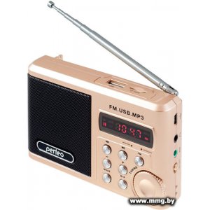 Купить Радиоприемник Perfeo PF-SV922 (золотистый) в Минске, доставка по Беларуси