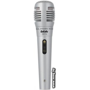 Микрофон BBK CM114 серебистый